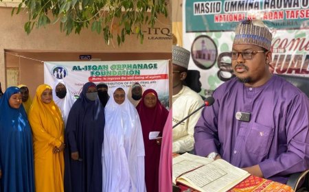 Al-Itqan Orphanage Committee Distributes Food Items, Sallah Clothes to Orphans