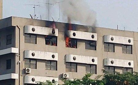 🔥 Gobara Ta Tashi a Sashen Ofishin Shugaban Ma’aikatan Gwamnatin Tarayya a Abuja