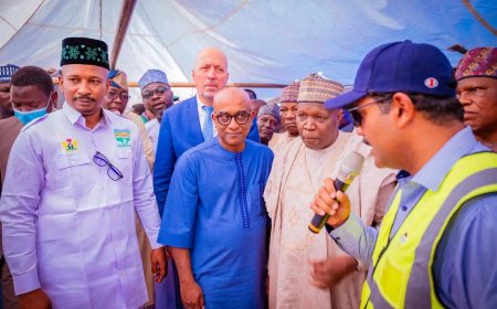 WORLD BANK HAILS GOMBE'S 'GREEN REVOLUTION': Inspects Massive 21km Erosion Warfront