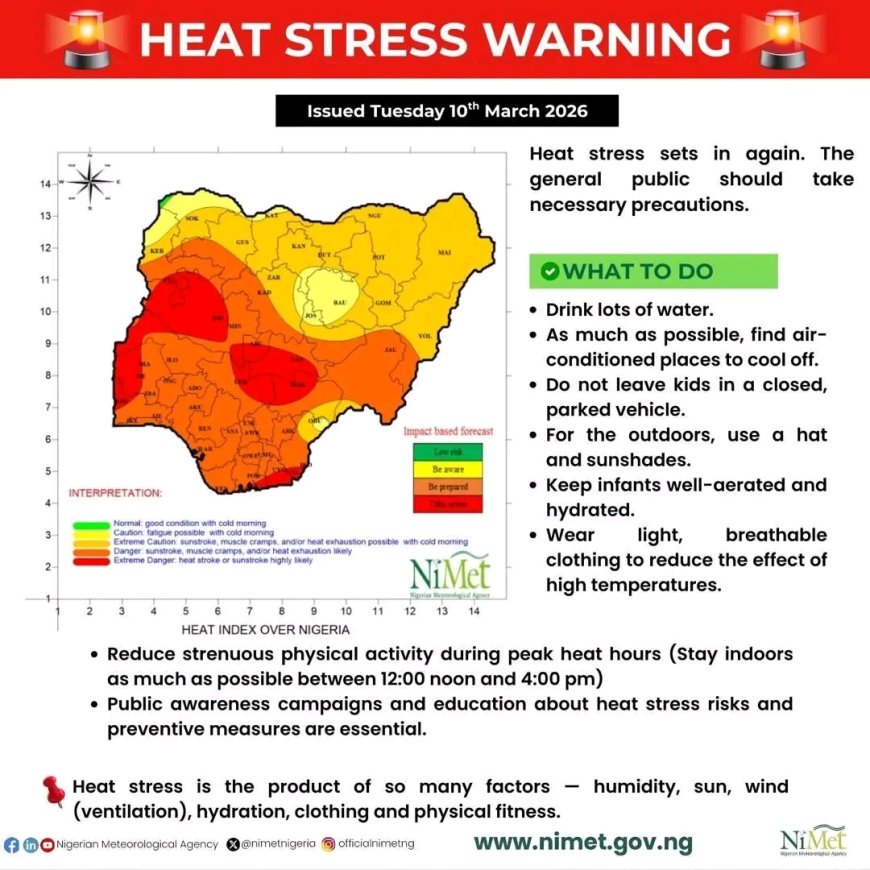 NiMet Warns of Increased Meningitis Risk in Northern Nigeria