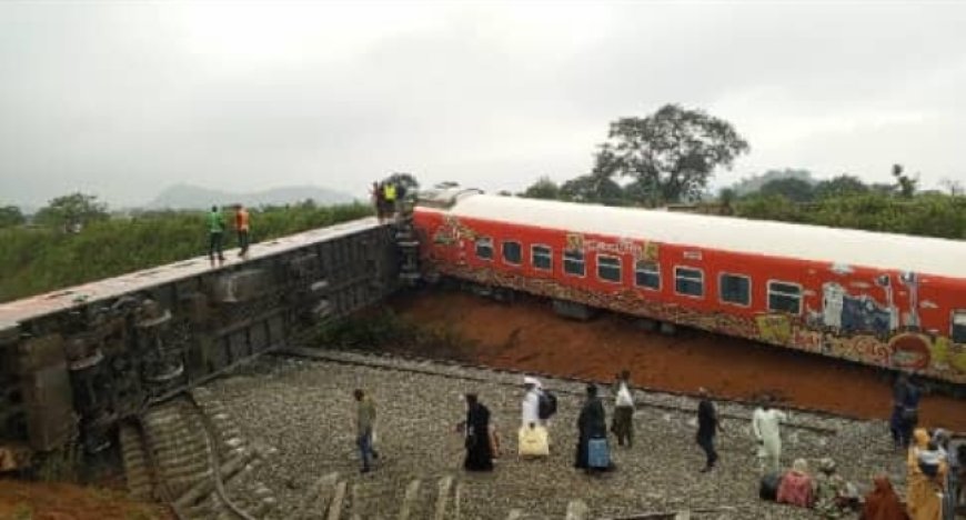 Kaduna-Abuja Train Derails After Collision with Stationary Carriage; Several Injure
