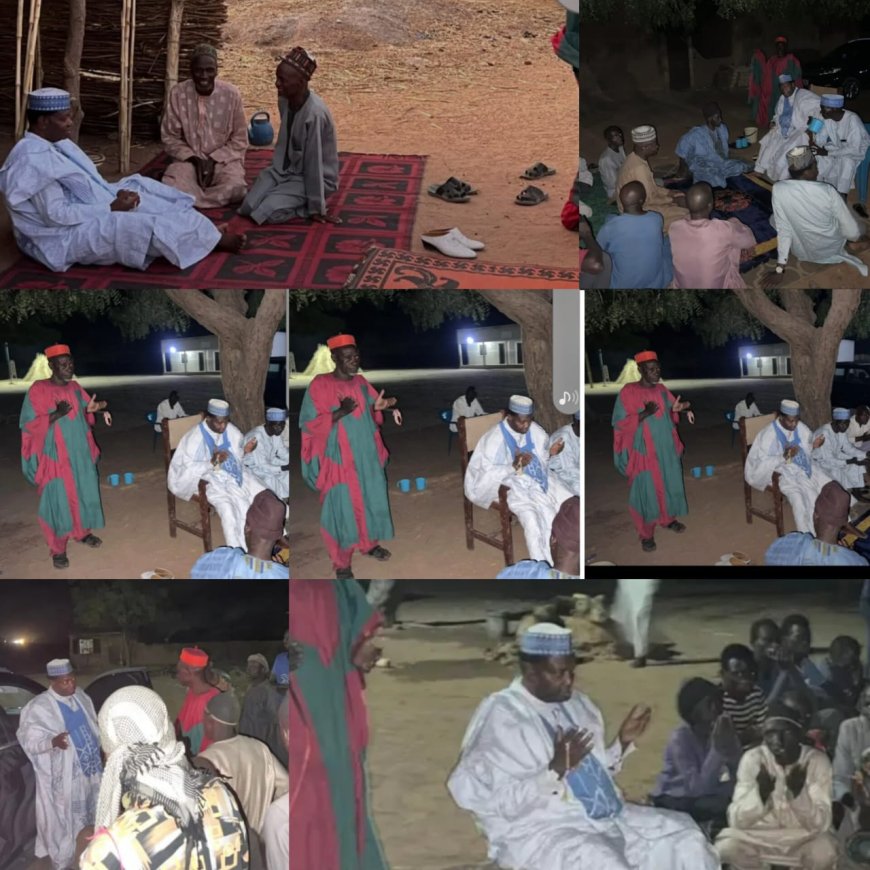 KAIGAMAN POTISKUM VISITS NGOJIN COMMUNITIES, DISTRIBUTES PALLIATIVES AHEAD OF SALLAH