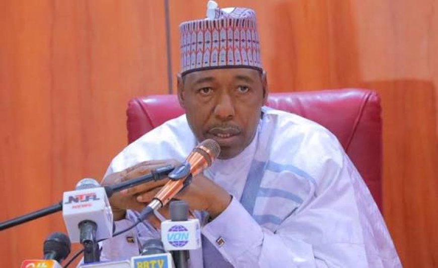 BREAKING: Babagana Umara Zulum Fires All Commissioners, Dissolves Borno Executive Council