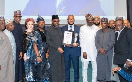 Zamfara Governor Dauda Lawal Bags ‘Governor of the Year’ Award in London