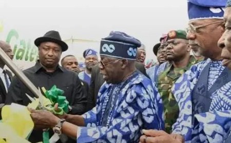 Tinubu Commissions Gateway International Airport, Other Key Projects in Ogun
