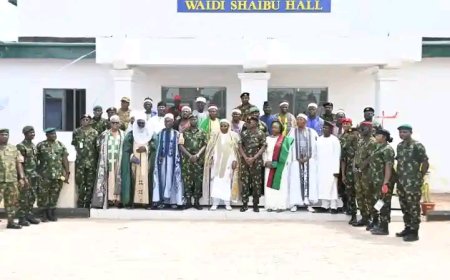 Nigerian Army Strengthens Civil-Military Ties with Wukari Recreational Centre Project