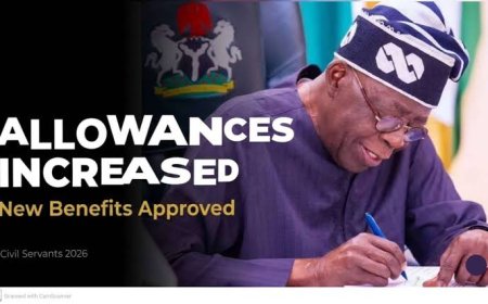 FG’s Enhanced Allowances for Federal Civil Servants to Take Effect October 1, 2026
