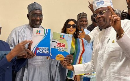 Faleke Secures ₦100 Million APC Nomination Forms for Tinubu’s 2027 Re-Election Bid