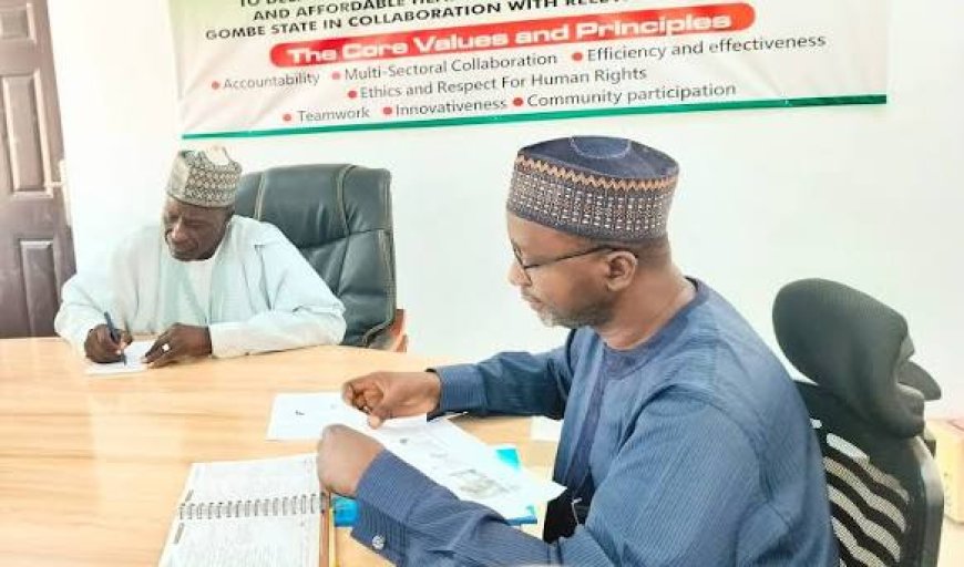 Dr. Habu Dahiru Hands Over as Gombe Health Ministry Transitions After Cabinet Dissolution