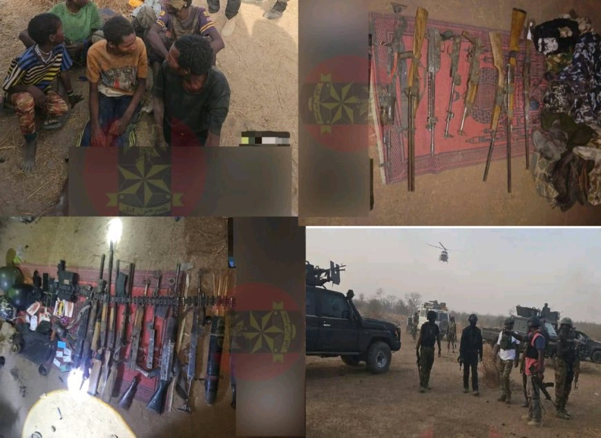 Army Destroys Bandit Camps in Bauchi, Rescues Hostages, Recovers Weapons
