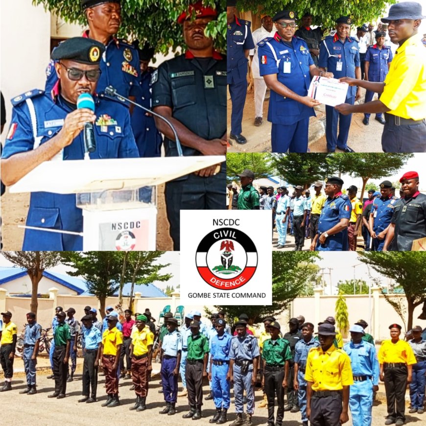 NSCDC Gombe Passes Out 80 Trained Private Guards, Strengthens Private Security Standards
