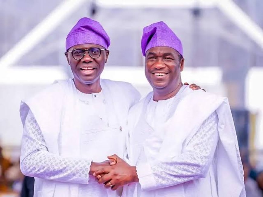 SANWO-OLU’S ALLEGED ENDORSEMENT OF HAMZAT STIRS LAGOS 2027 POLITICS