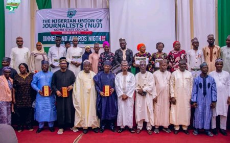 Gombe ACReSAL Wins NUJ Award as State’s Most Media-Friendly Organization
