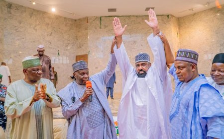 Gombe APC Announces Dr. Jamilu Isyaku Gwamna As Consensus Governorship Candidate For 2027 Elections