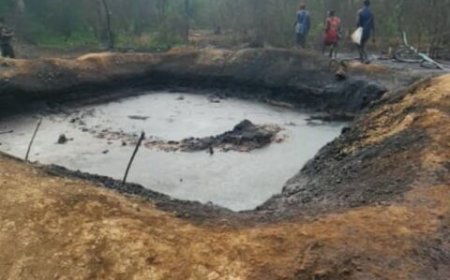 Nigerian Navy Destroys Reactivated Illegal Refinery, Seizes 184,000 Litres of Stolen Products in Rivers State