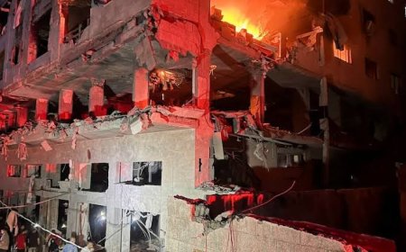 Israeli Air Strikes Kill Seven Palestinians in Gaza City