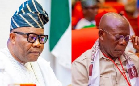 Senate Showdown: Akpabio, Oshiomhole in Explosive Clash Over Controversial Rule Changes