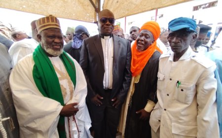 Christian Leaders Join Muslims at Kaduna Eid Ground, Call for Peace and Unity