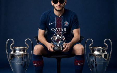 Khvicha Kvaratskhelia Named UEFA Champions League Player of the Season After Stunning Campaign