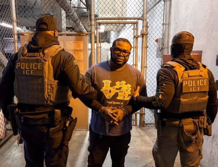 US ICE Arrests Nigerian Man Over Alleged Identity Theft, Bank Fraud