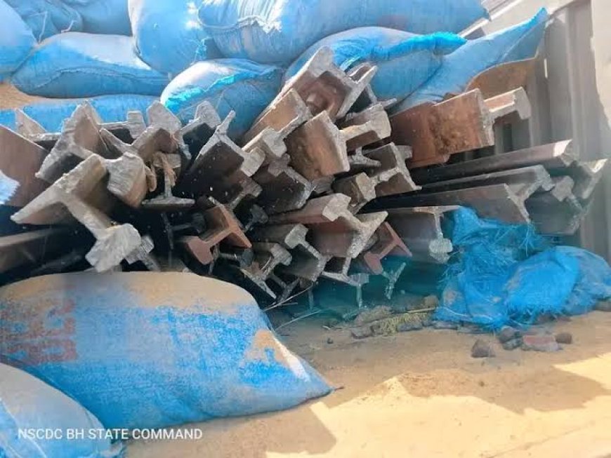 NSCDC Cracks Down on Railway Vandalism, Arrests Two Suspects in Bauchi