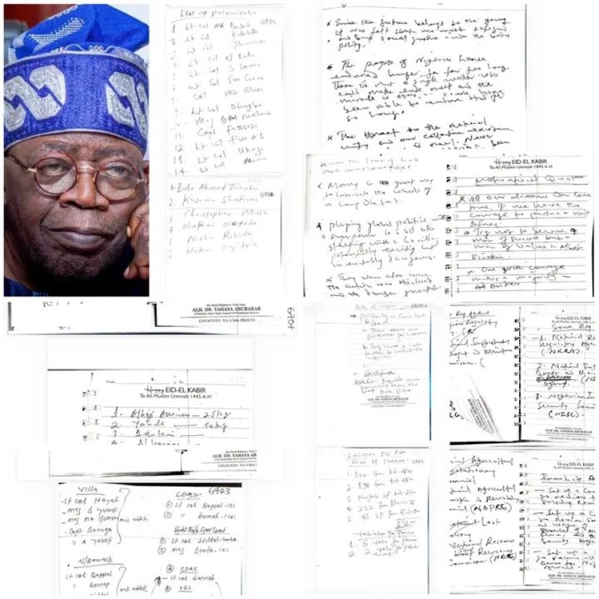 Alleged Coup Plot: Secret Document Reveals Proposed Government Structure After Tinubu’s Overthrow