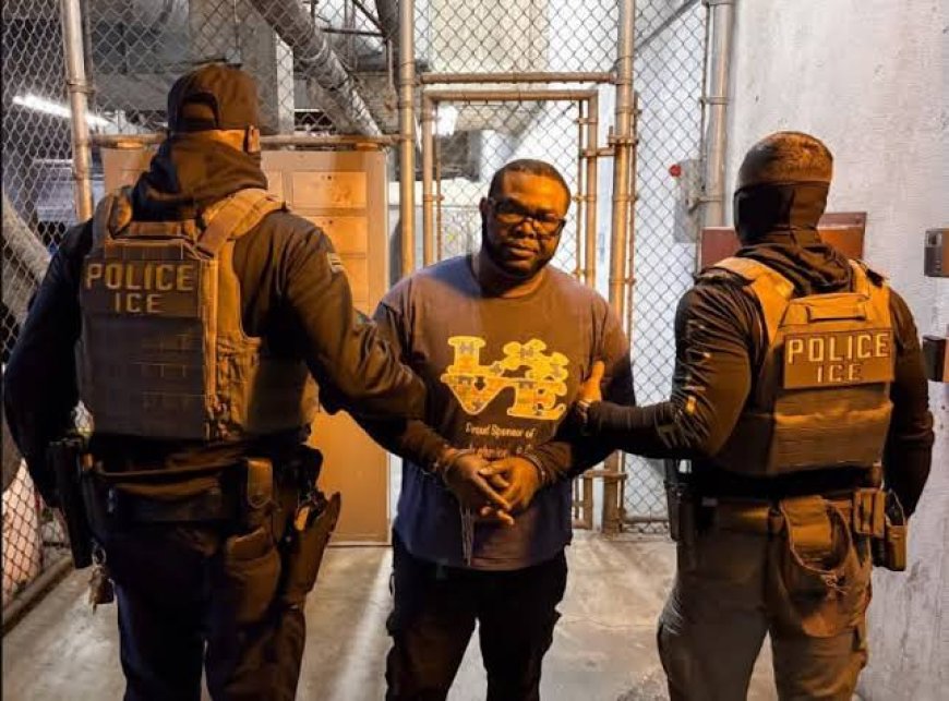 US ICE Arrests Nigerian Man Over Alleged Identity Theft, Bank Fraud