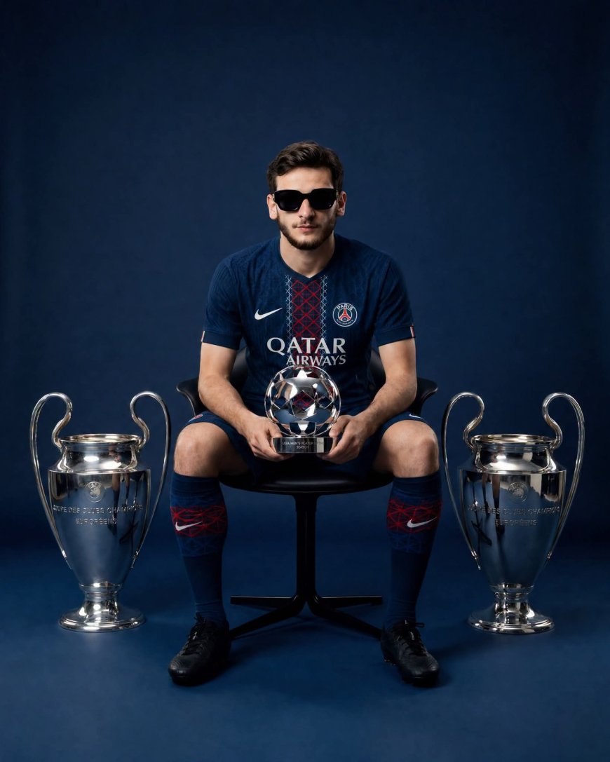 Khvicha Kvaratskhelia Named UEFA Champions League Player of the Season After Stunning Campaign