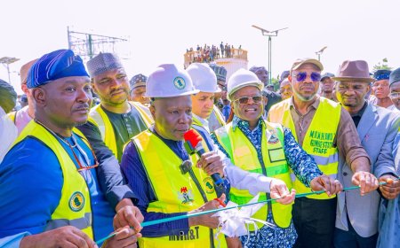 Tinubu Ya Kaddamar da Aikin Gyaran da Faɗaɗa Titin Gombe–Biu na Naira Tiriliyan 1.245