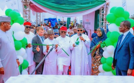Tinubu Pledges to Make Abuja a Capital Worthy of Nigeria’s Growing Population, Commissions Major Road Project