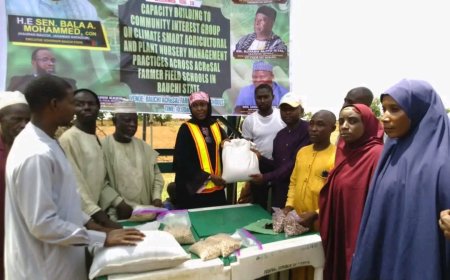 Bauchi ACReSAL Empowers 440 Farmers with Climate-Smart Agriculture Skills, Improved Seeds