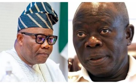 Oshiomhole Alleges Akpabio Wants Him Sidelined from Senate
