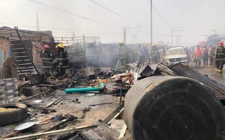 Suspected Bomb Explosion Rocks Lagos Market, Triggers Panic Among Traders