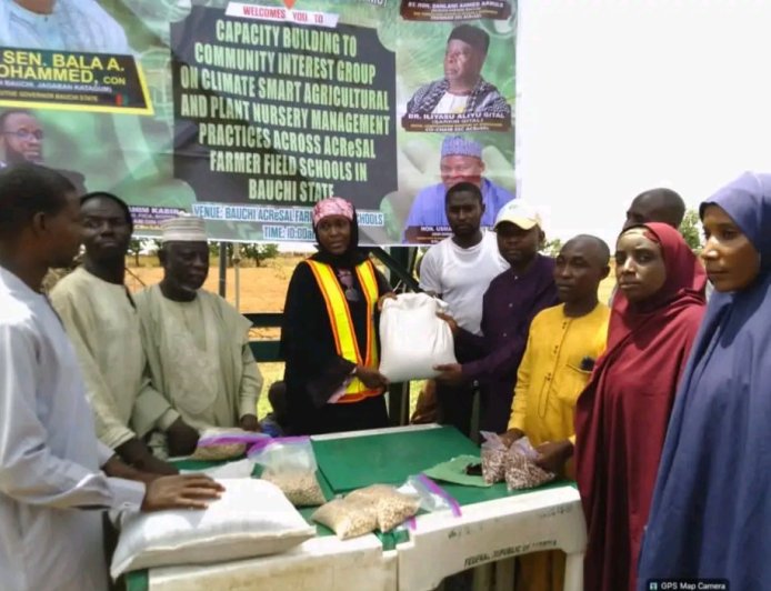 Bauchi ACReSAL Empowers 440 Farmers with Climate-Smart Agriculture Skills, Improved Seeds