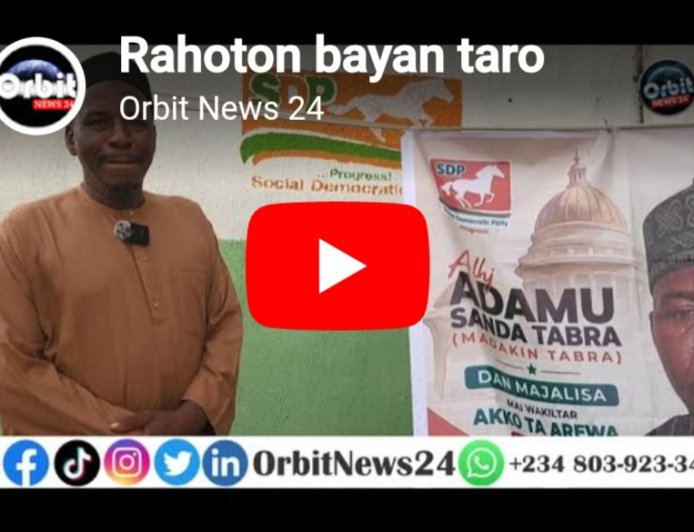 Rahoton taron SDP a Jahar Gombe kan taray Prof. Sadiq Gombe murnar samun nasara daga Kotu