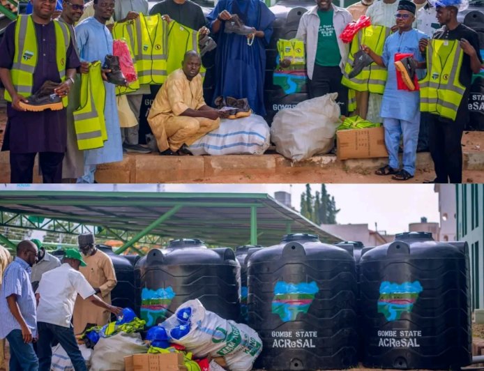 ACReSAL Boosts Gombe Goes Green Initiative with Operational Equipment