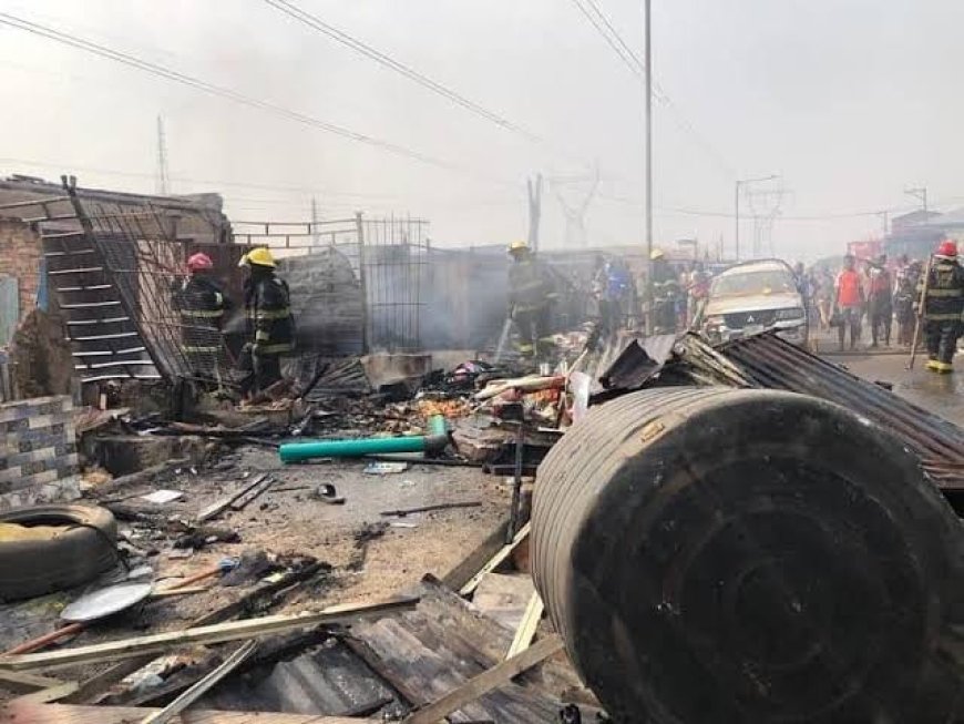 Suspected Bomb Explosion Rocks Lagos Market, Triggers Panic Among Traders