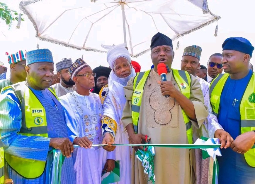 APC National Chairman Commissions 11.5km Road, Integrated Vegetable Market in Gombe