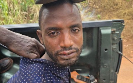 Breaking News: Wanted Kidnap Kingpin Abubakar Usman Arrested in Delta Forest as Police Intensify Crackdown