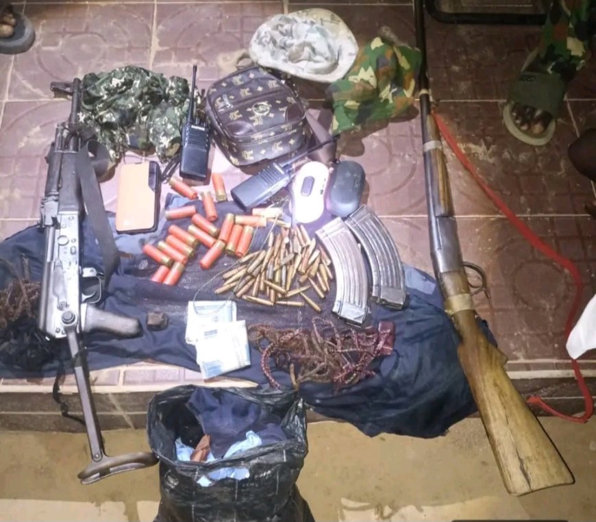 Troops Arrest Two Suspected Terrorists, Recover Arms and Ammunition in Zamfara